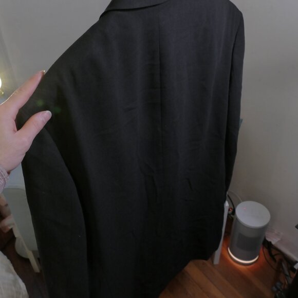 Baracuta 3 Button Black Twill Wool Jacket - Size 42 - Picture 4 of 6